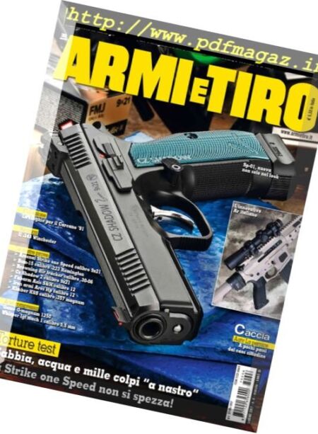 Armi e Tiro – Giugno 2017 Cover