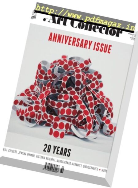 Art Collector – April-June 2017 Cover