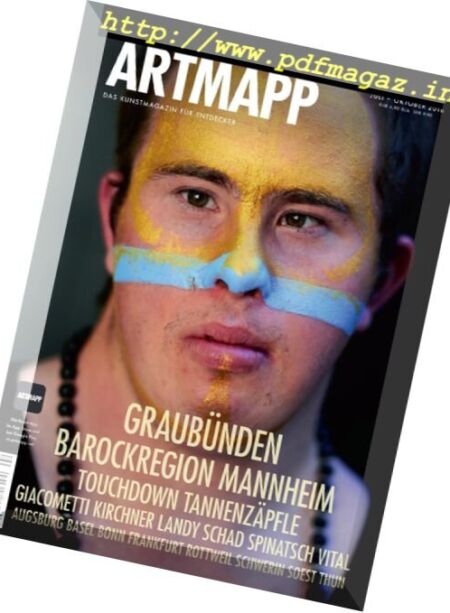 Artmapp Magazin – Sommer 2016 Cover