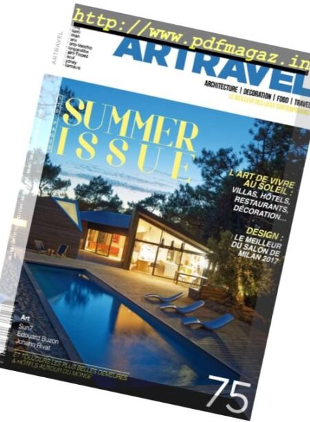 Artravel – Summer 2017 Cover