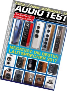 Audio Test – Jahrbuch 2017