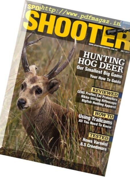 Australasian Sporting Shooter – July 2017 Cover