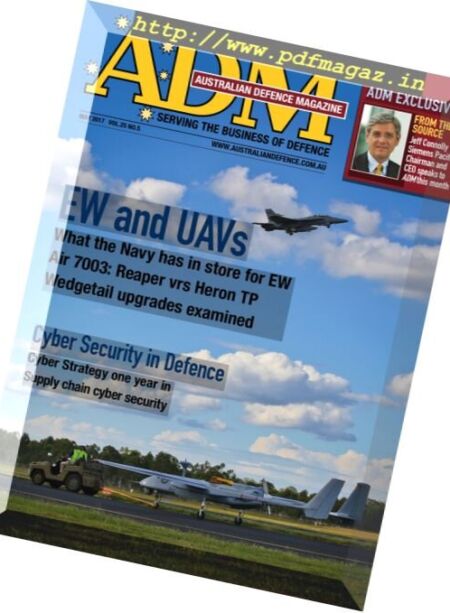 Australian Defence Magazine – May 2017 Cover