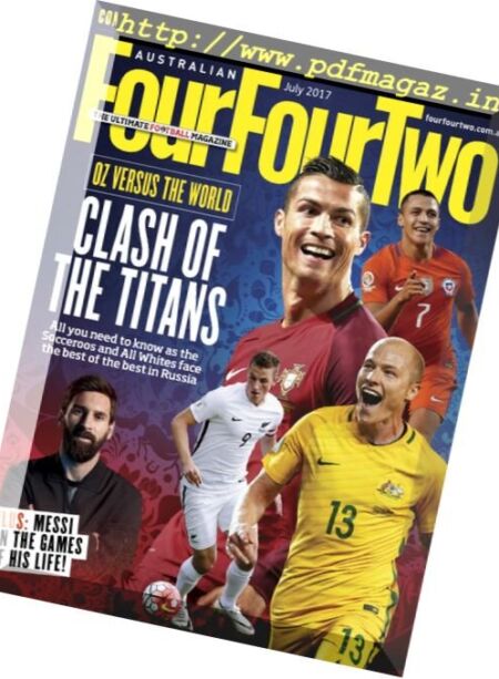 Australian FourFourTwo – July 2017 Cover
