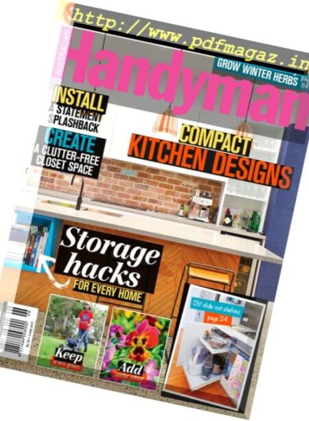 Australian Handyman – June 2017 Cover