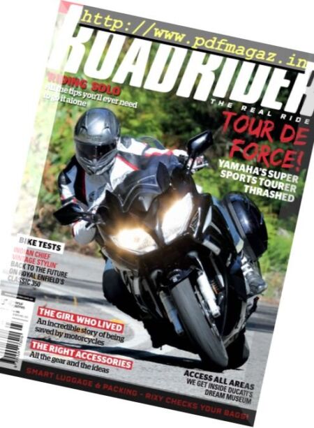 Australian Road Rider – April 2017 Cover