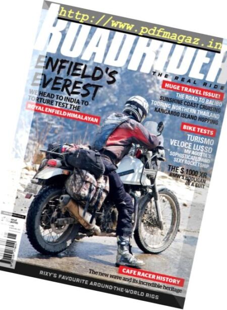 Australian Road Rider – June 2017 Cover