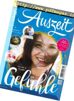 Auszeit – Juni-Juli 2017