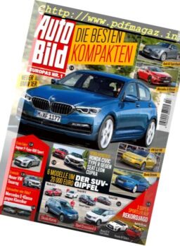 Auto Bild Schweiz – 9 Juni 2017