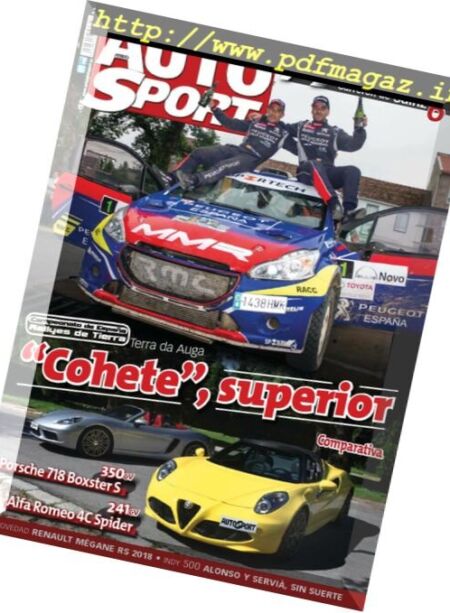 Auto Hebdo Sport – 30 Mayo 2017 Cover