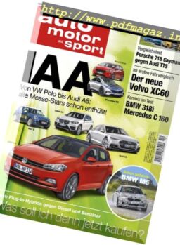 Auto Motor und Sport – 24 Mai 2017