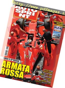 Auto Sprint – 25 Aprile – 1 Maggio 2017