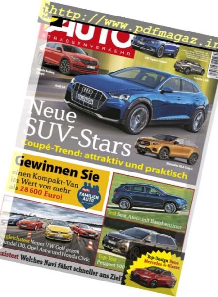 Auto Strassenverkehr – 4 Mai 2017 Cover