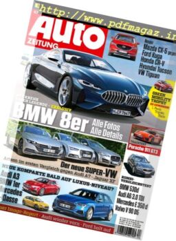 Auto Zeitung – 31 Mai 2017