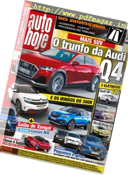 Autohoje – 20 Abril 2017 Cover