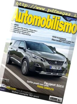 Automobilismo – Giugno 2017