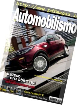 Automobilismo – Maggio 2017