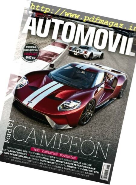 Automovil Spain – Junio 2017 Cover