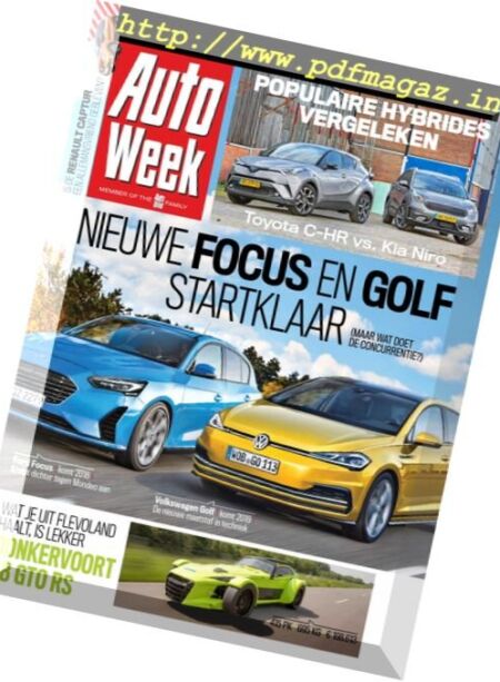 AutoWeek Netherlands – 31 Mei – 7 Juni 2017 Cover