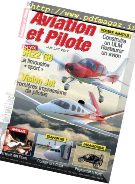 Aviation Et Pilote – Juillet 2017 Cover