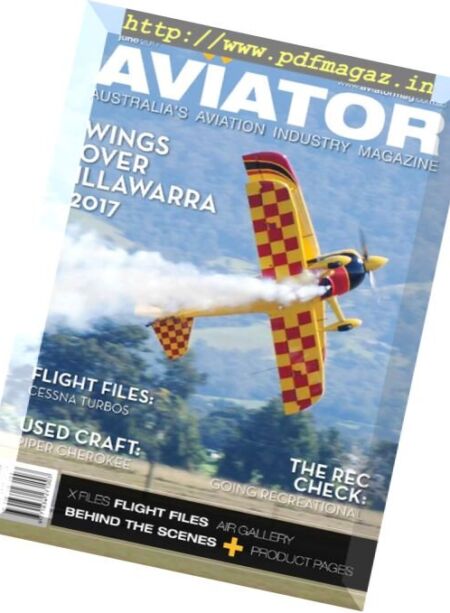 Aviator – June 2017 Cover