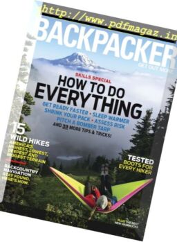 Backpacker – August 2017
