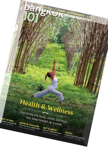 Bangkok 101 – June 2017 Cover