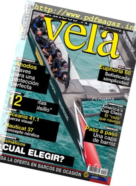 Barcos a Vela – Julio-Septiembre 2017 Cover