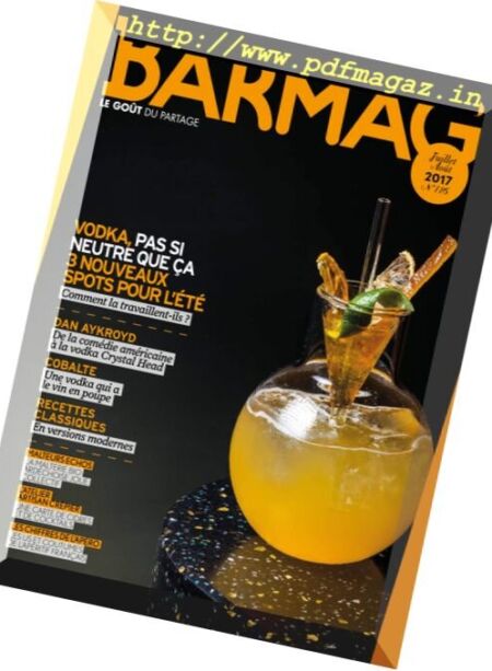 Barmag – Juillet-Aout 2017 Cover