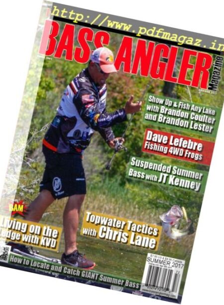 Bass Angler Magazine – Summer 2017 Cover