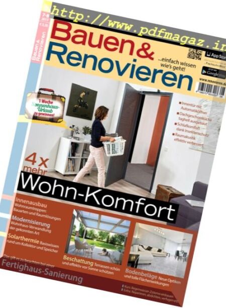 Bauen und Renovieren – Juli-August 2017 Cover