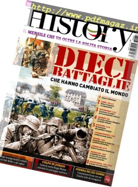BBC History Italia – Luglio 2017 Cover