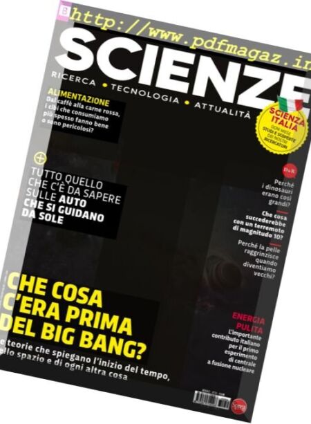BBC Scienze – Luglio 2017 Cover