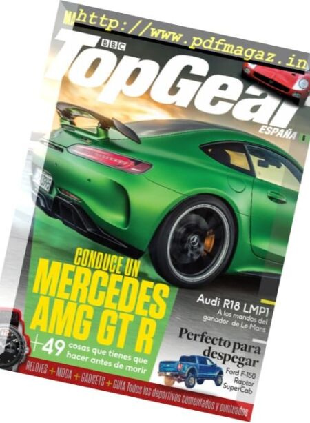 BBC Top Gear Spain – Marzo-Abril 2017 Cover