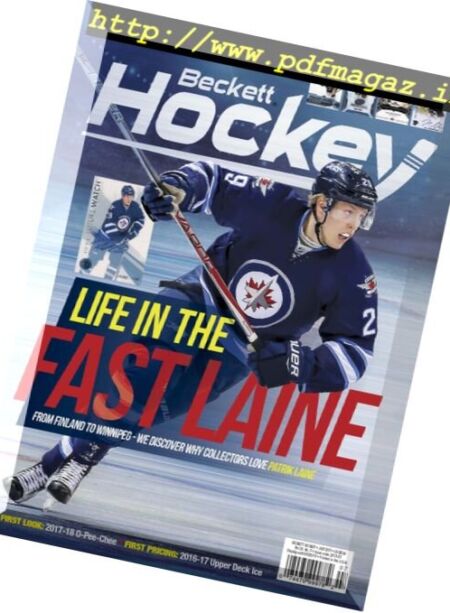 Beckett Hockey – July 2017 Cover