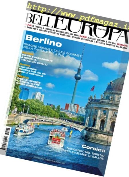 Bell’Europa – Giugno 2017 Cover