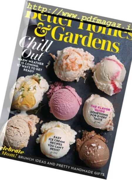 Better Homes & Gardens USA – May 2017 Cover