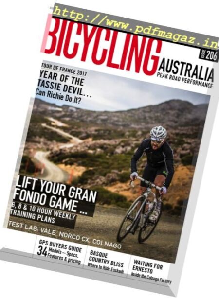 Bicycling Australia – July-August 2017 Cover