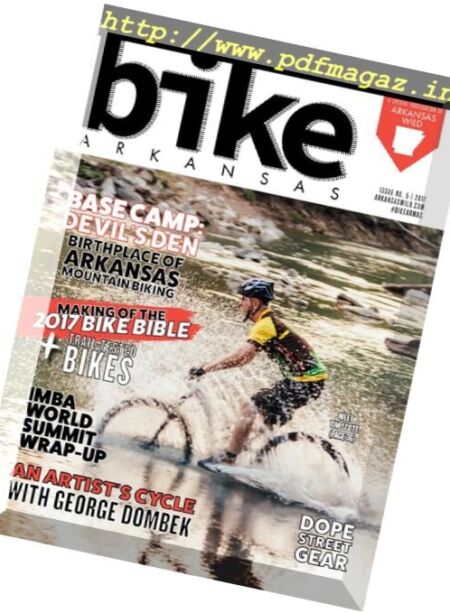Bike Arkansas – Spring 2017 Cover