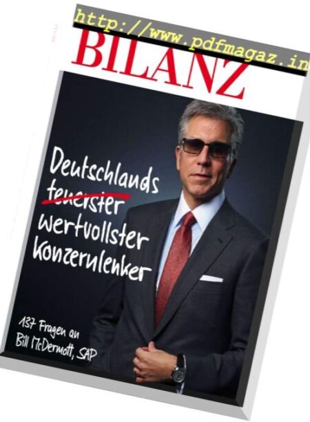Bilanz Deutsche – Juli 2017 Cover