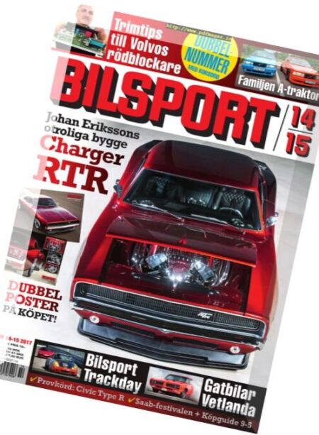 Bilsport – Nr.14-15, 2017 Cover