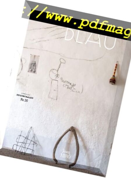 Blau – Sommer 2017 Cover