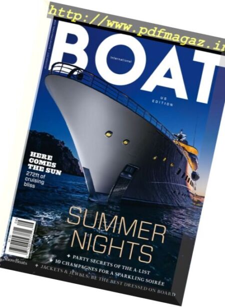 Boat International US Edition – July-August 2017 Cover