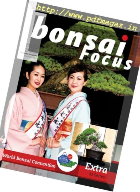 Bonsai Focus – Juli-August 2017 Cover