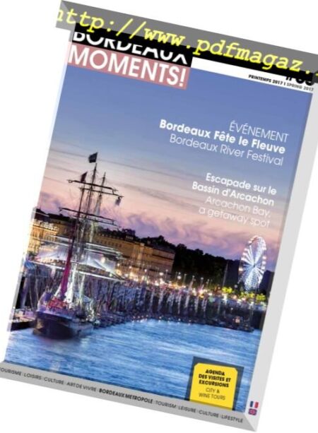 Bordeaux Moments! – Printemps 2017 Cover