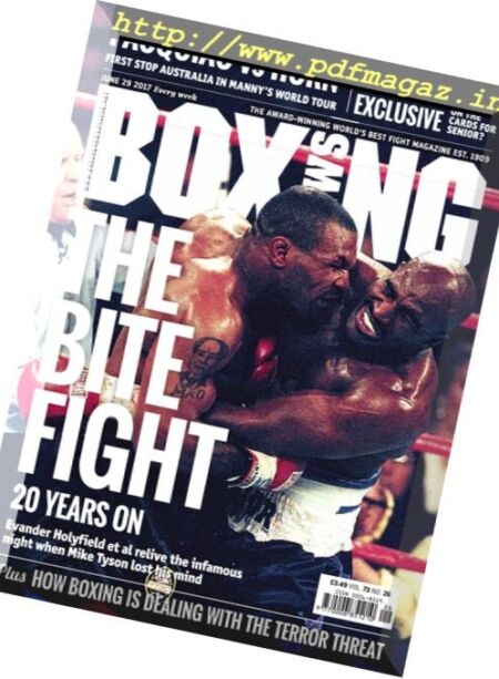 Boxing News – June 29, 2017 Cover