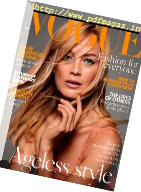 British Vogue – July 2017 Cover