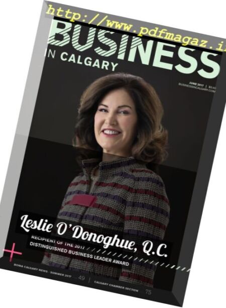 Business in Calgary – June 2017 Cover
