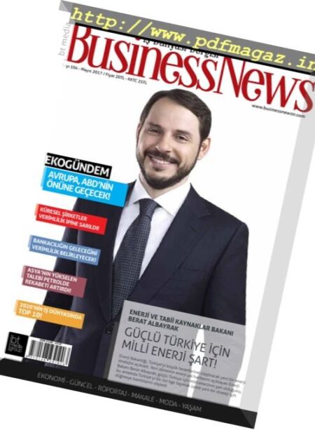 Business News – Mayis 2017 Cover
