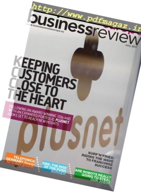 Business Review Europe – July 2017 Cover